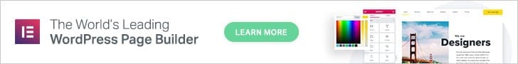 elementor page builder